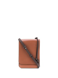LOEWE кошелек с ремешком на шею и тисненым логотипом