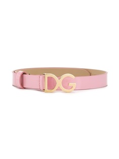 Dolce & Gabbana Kids ремень с логотипом DG