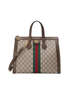 Gucci средняя сумка Ophidia GG с верхней ручкой