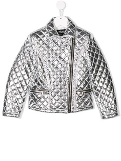 Balmain Kids стеганая куртка