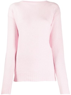 Prada топ в рубчик с высоким воротником