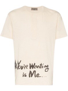 Yohji Yamamoto футболка Henley