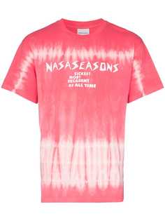 Nasaseasons футболка с принтом тай-дай и логотипом