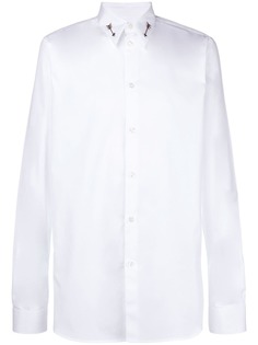 Givenchy приталенная рубашка со стрелами на воротнике