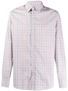 Hackett рубашка в клетку