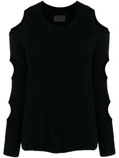 Zoe Jordan свитер с вырезными деталями