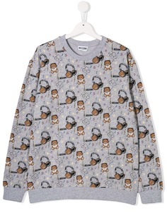Moschino Kids толстовка DJ Bear