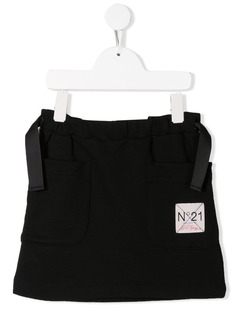 Nº21 Kids юбка с накладными карманами