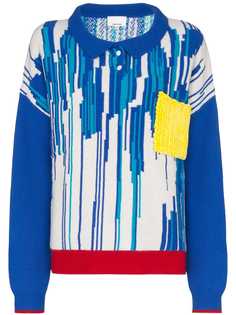 i-am-chen трикотажный джемпер в полоску