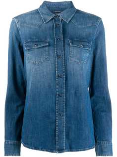Jacob Cohen джинсовая рубашка свободного кроя