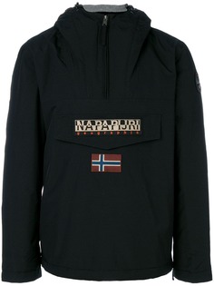 Napapijri толстовка с заплатками