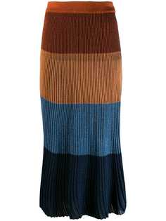 Marco De Vincenzo юбка в рубчик