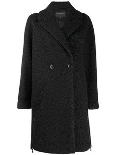 Emporio Armani однобортное пальто