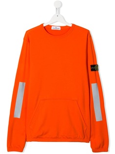 Stone Island Junior толстовка с нашивкой