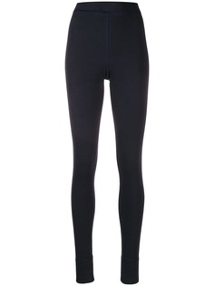 Jil Sander легинсы с завышенной талией