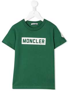 Moncler Kids футболка с логотипом