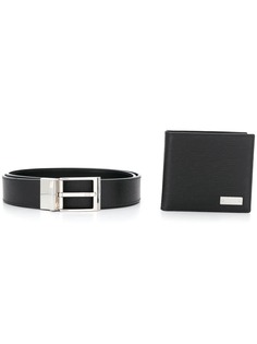 Bally комплект из ремня с кошельком