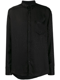 Christian Pellizzari рубашка с леопардовым принтом