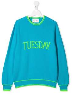 Alberta Ferretti Kids трикотажный свитер Tuesday
