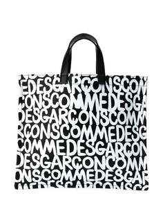 Comme Des Garçons сумка-тоут с логотипом