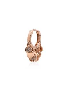 Jacquie Aiche серьга-кольцо из розового золота