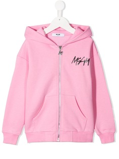 Msgm Kids худи с логотипом