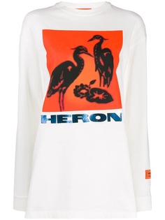 Heron Preston толстовка с графичным принтом