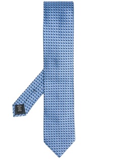 Ermenegildo Zegna галстук Fantasia с геометричным узором
