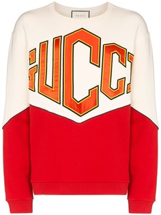 Gucci толстовка с вышитым логотипом