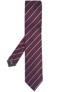 Ermenegildo Zegna галстук в диагональную полоску