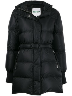 Kenzo пуховик с поясом