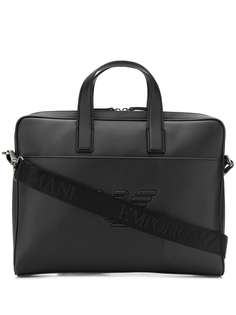 Emporio Armani сумка для ноутбука с тисненым логотипом
