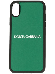 Dolce & Gabbana чехол для iPhone X/XS с логотипом