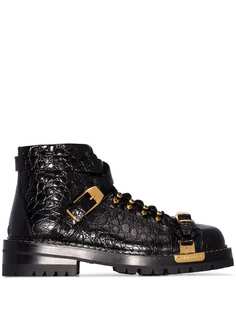 Versace ботинки с пряжками