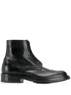 Saint Laurent ботинки на шнуровке