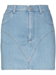 Alessandra Rich джинсовая мини-юбка