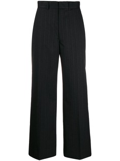 Junya Watanabe pin-stripe wide-leg trousers