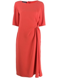 Giorgio Armani расклешенное платье с короткими рукавами