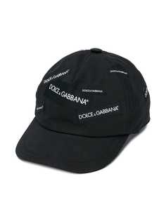 Dolce & Gabbana Kids бейсбольная кепка с логотипом