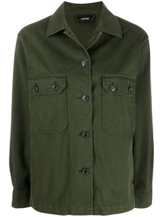 Aspesi куртка-рубашка с накладными карманами