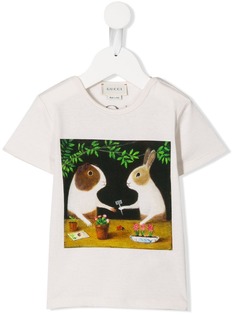 Gucci Kids футболка с принтом