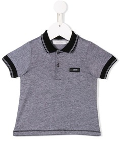 Baby Dior рубашка-поло с нашивкой-логотипом