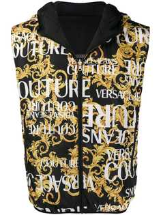 Versace Jeans Couture двусторонний дутый жилет