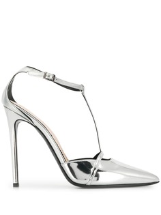 Ermanno Scervino metallic T-bar pumps