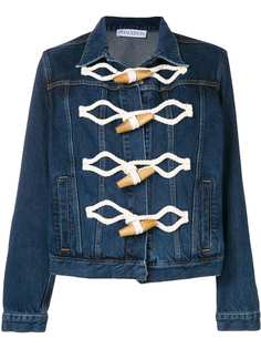 JW Anderson джинсовая куртка с застежками "моржовый клык"