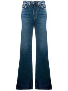Grlfrnd расклешенные джинсы с завышенной талией