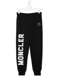 Moncler Kids спортивные брюки с логотипом