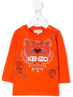 Kenzo Kids футболка с принтом