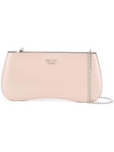 Prada сумка на плечо с логотипом на цепочной лямке