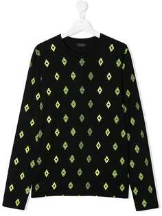 Marcelo Burlon County Of Milan Kids толстовка с графичным принтом